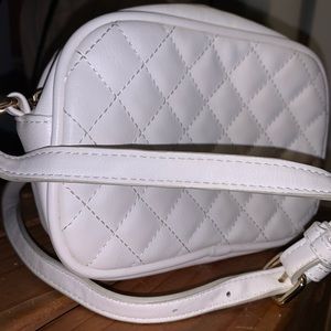 White Leather Handbag
